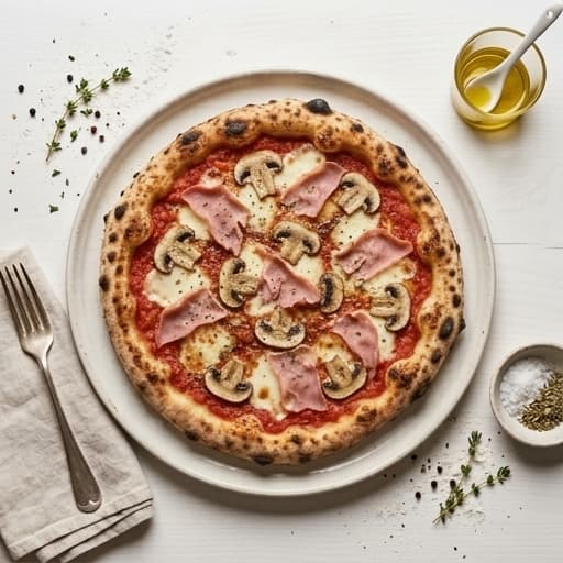 Pizza Prosciutto E Funghi
